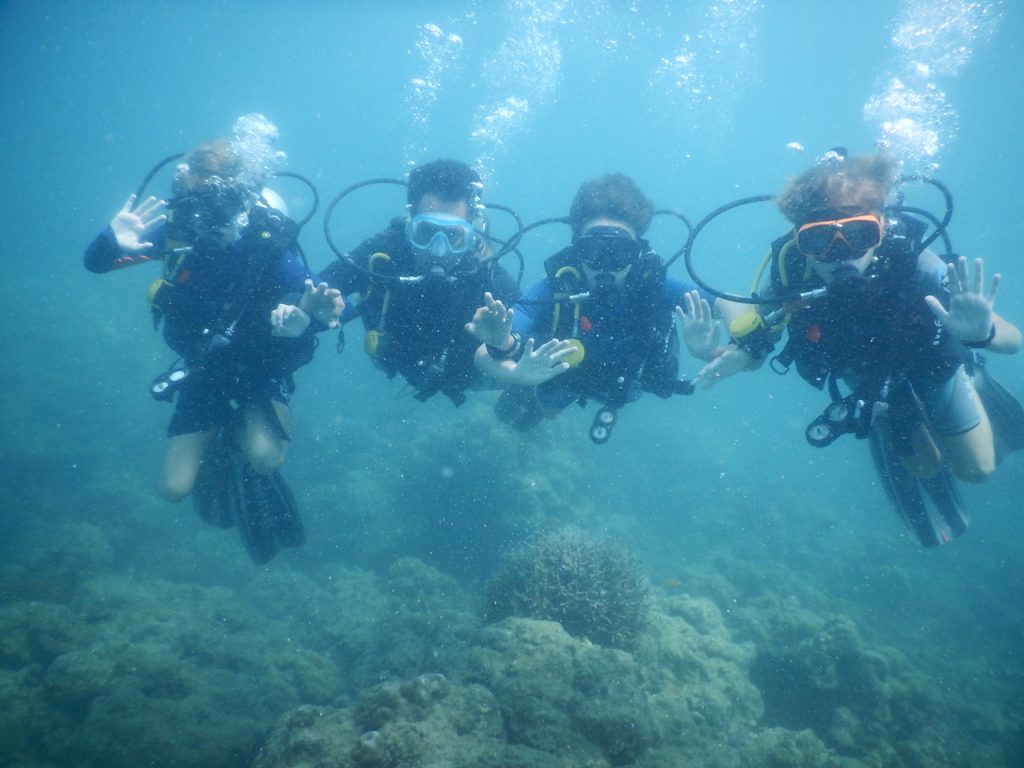 Scuba diving lessons in andaman