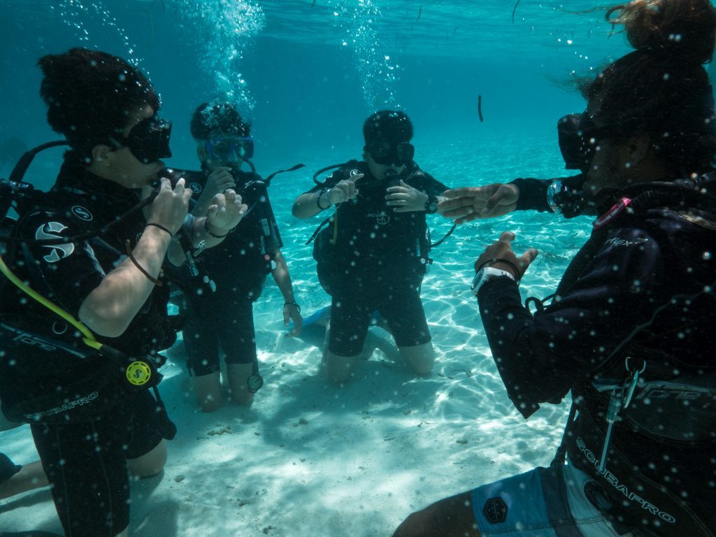 Under Water Training